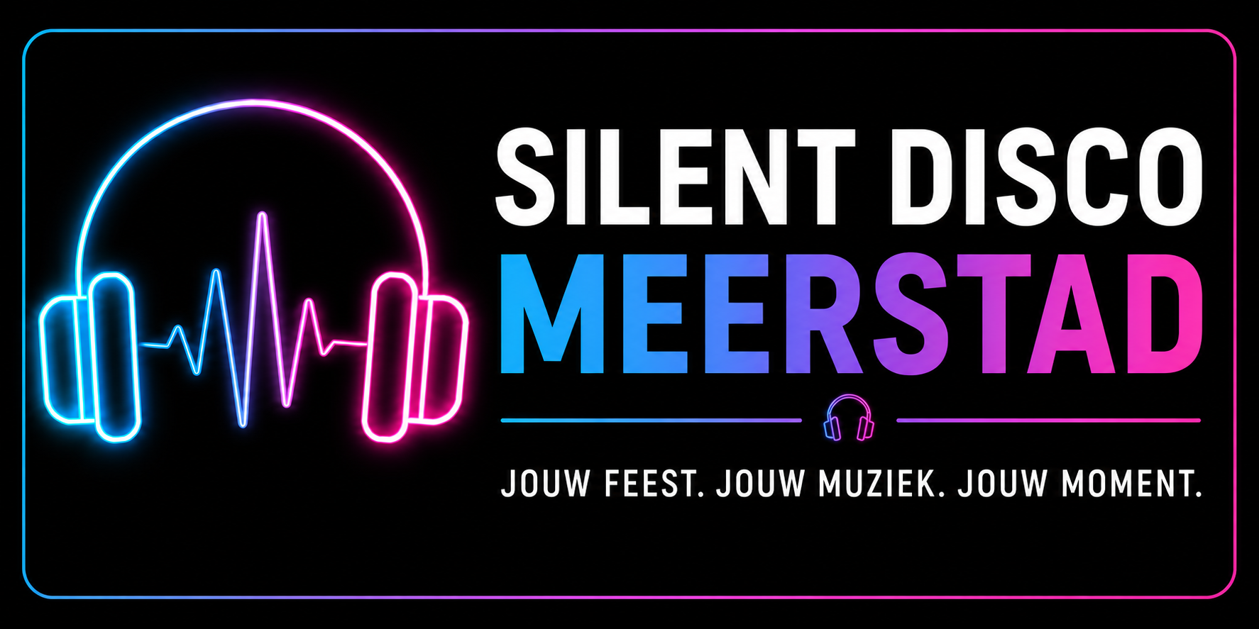 Silent Disco Meerstad logo