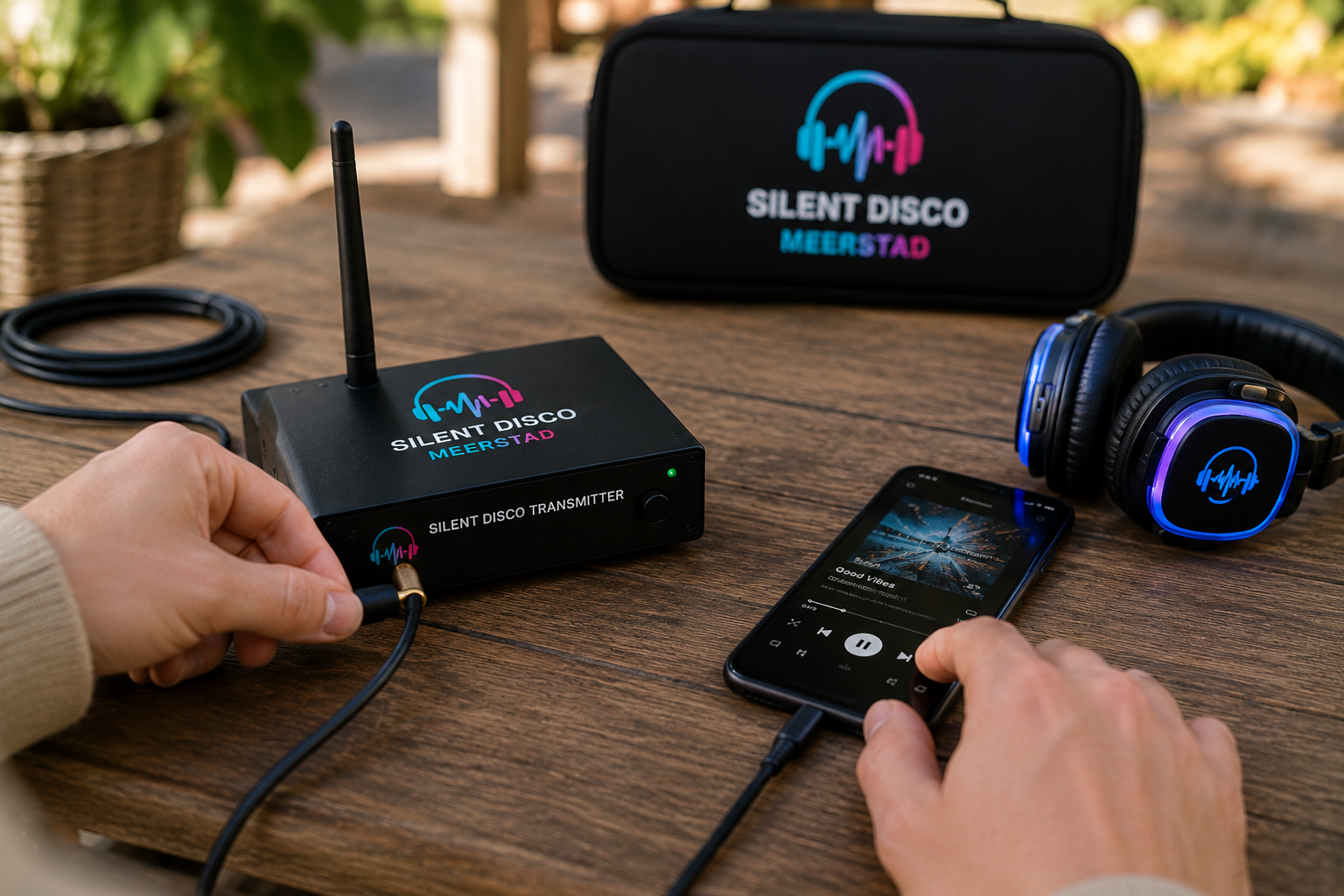 Silent Disco set - Afbeelding 2
